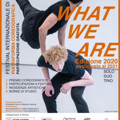 Open Call per il Festival Internazionale di Danza 'What We Are'