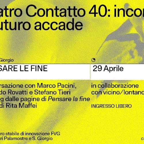 Marco Pacini presenta il nuovo saggio ‘Pensare la fine. Discorso pubblico e crisi climatica’