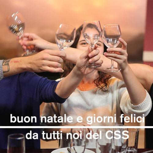 Buon Natale e giorni felici da tutti noi del CSS