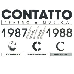 CONTATTO COMICO<br>L'incerto palcoscenico